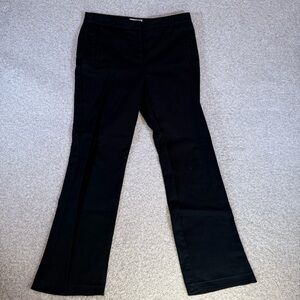 Charter Club Black Classic Fit Flex Waist Stretch Trouser Pants Women's 8 Petite